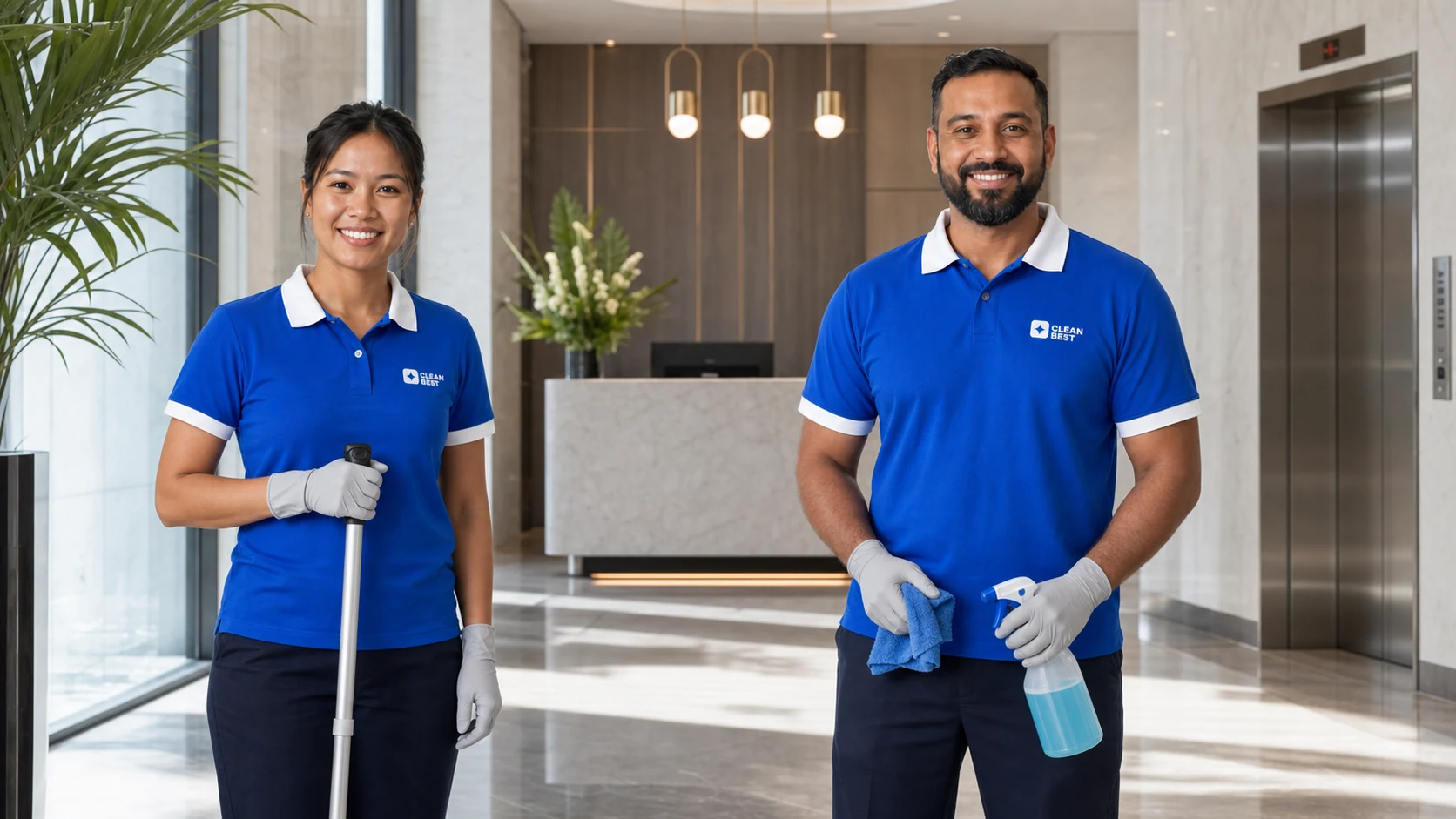 Clean Best cleaner washing down a shared strata driveway in Smithfield NSW